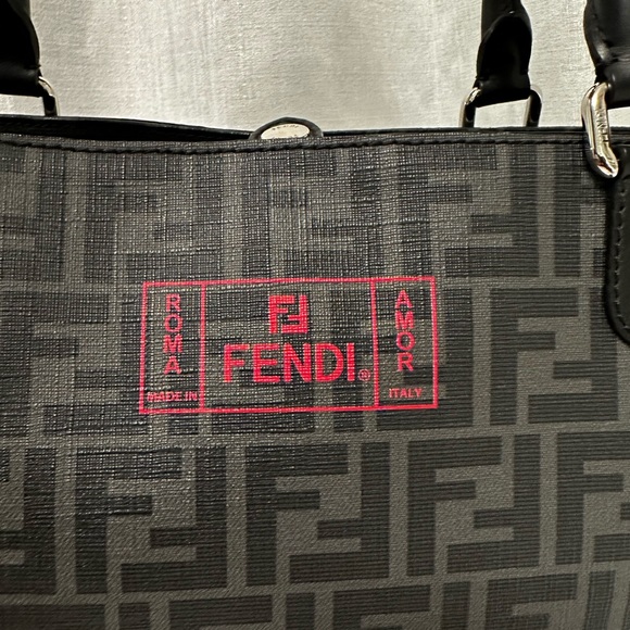 Fendi Roma Amor Monogram Printed Tote Bag - Picture 5 of 15